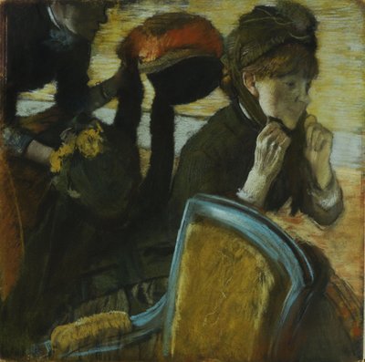 Chez la modiste - Edgar Degas